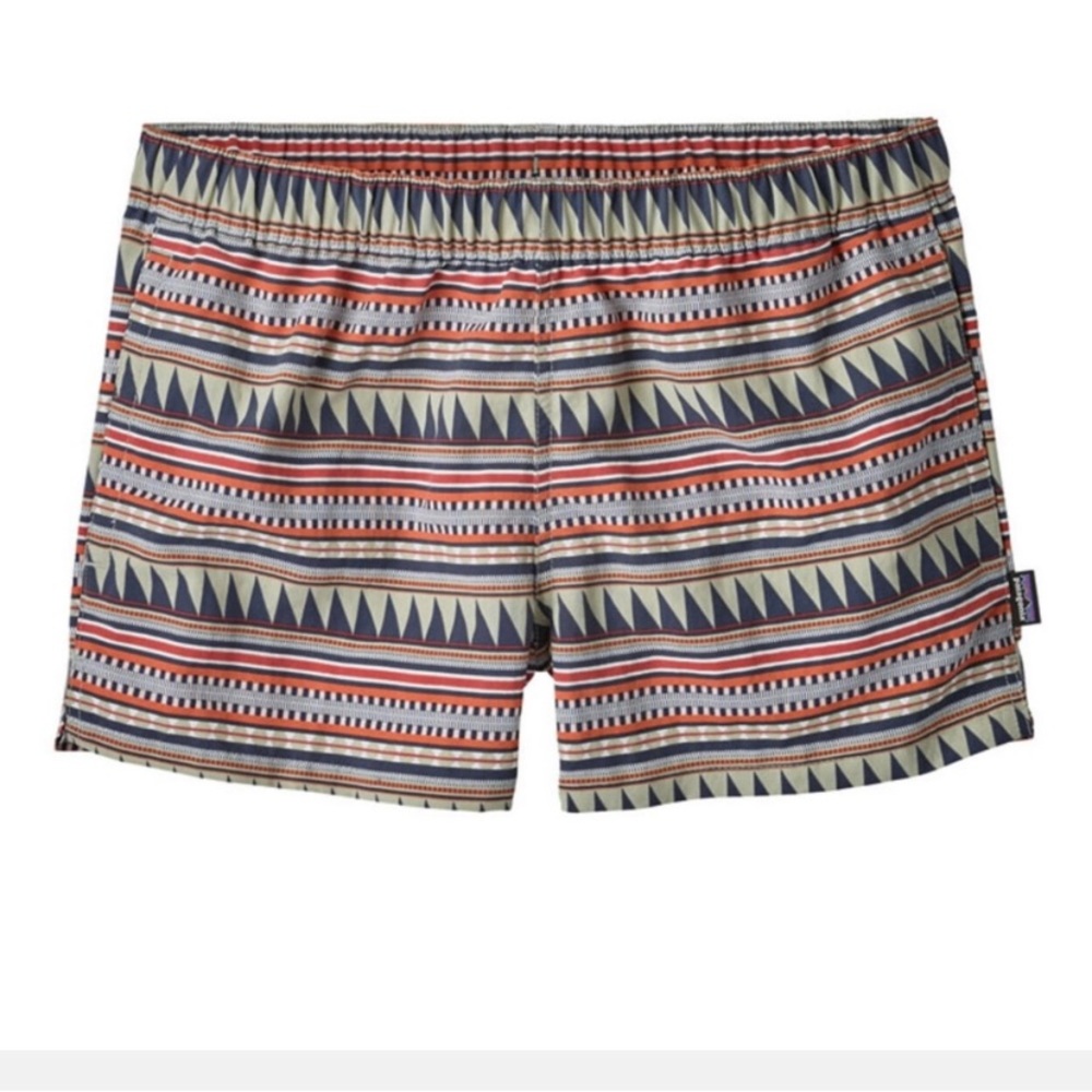 Patagonia Barely Baggie Baley Stripe Aztec
Southwestern Print Shorts